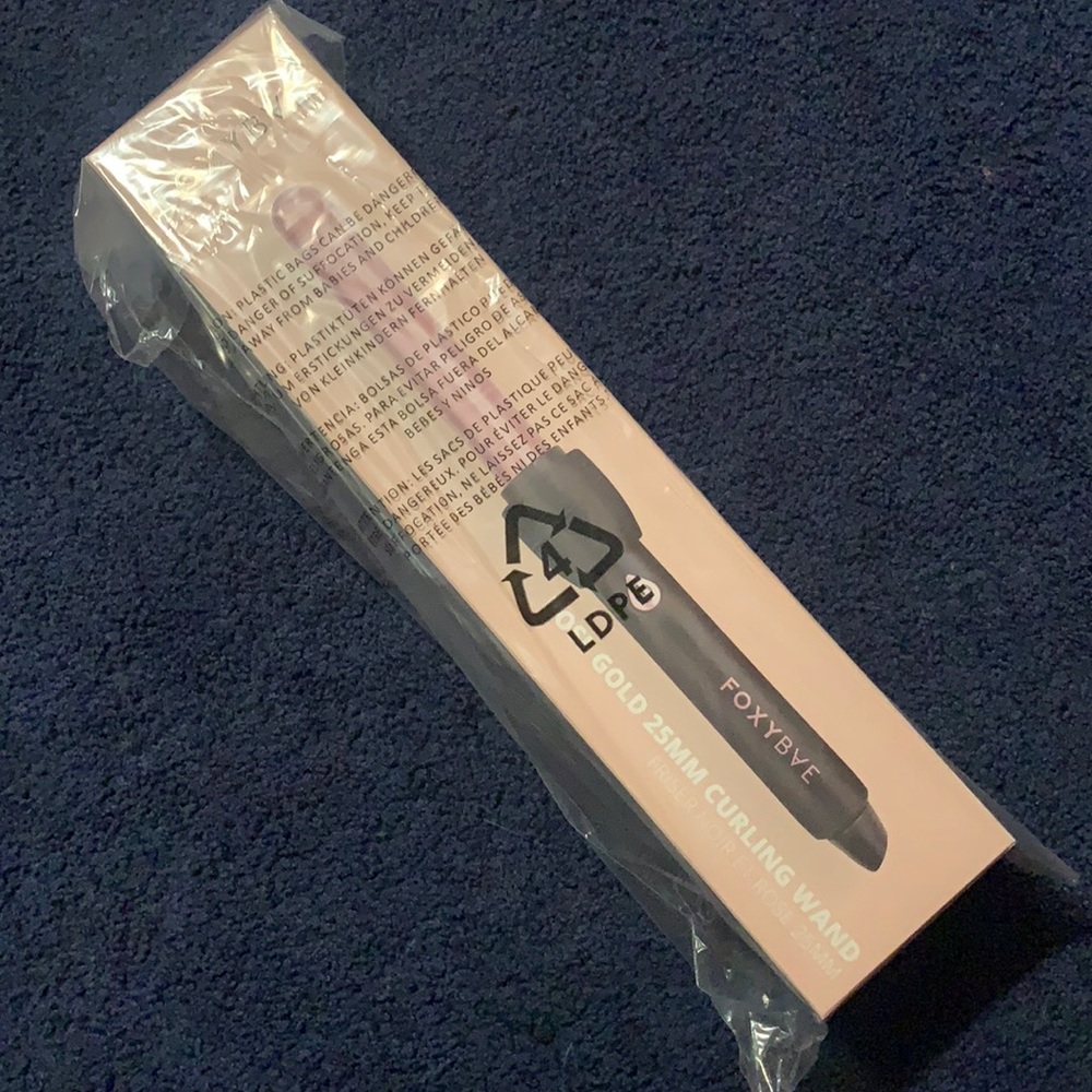 Foxy Bae Rose Gold Series 25MM Curling Wand